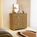 Ver imagem 1 de Cômoda Quarto 95cm com Espelho 1 Porta Kenia V01 - D’Rossi