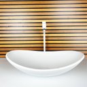 Ver imagem 1 de KIT Cuba Vidro Oval 47cm Torneira e Valvula