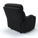 Ver imagem 4 de Poltrona do Papai Reclinável com Elevador Lift Pós Cirurgico em Suede Cor Preto- Modelo Florença