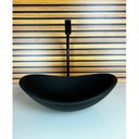 Ver imagem 6 de KIT Cuba Vidro Oval 47cm Torneira e Valvula