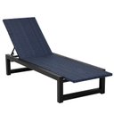 Ver imagem 1 de Espreguiçadeira Amamélis Para Piscina e Área Externa em Alumínio e Fibra Sintética