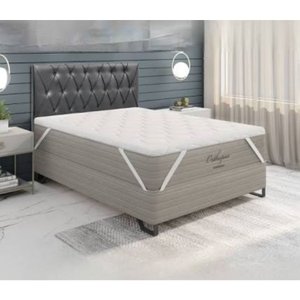 Pillow Top Percal 200 Fios Casal Ortobom