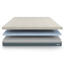 Ver imagem 4 de Colchão Self Super King 193x203x17cm Ortobom Azul/Branco
