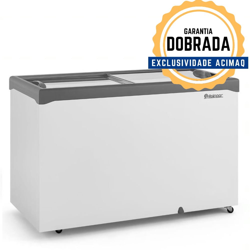 Freezer Horizontal Ghde-410h 2 Tampas De Vidro 410 Litros 127V - Gelopar - 1