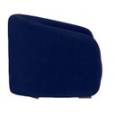 Ver imagem 3 de Poltrona Decorativa Julia Suede Azul Marinho - Dominic Decor