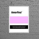 Ver imagem 1 de Quadro Decorativo Remédio Amorfina 24x18cm:Madeira branca