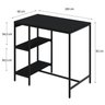 Conjunto Mesa Bistrô 2 Banqueta Aço Giratória Espresso Móveis - 5