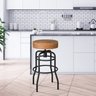 Conjunto Mesa Bistrô 2 Banqueta Aço Giratória Espresso Móveis - 3