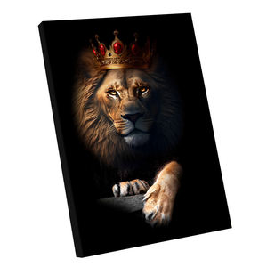 Quadro Leão Conservador -- BR ARTES