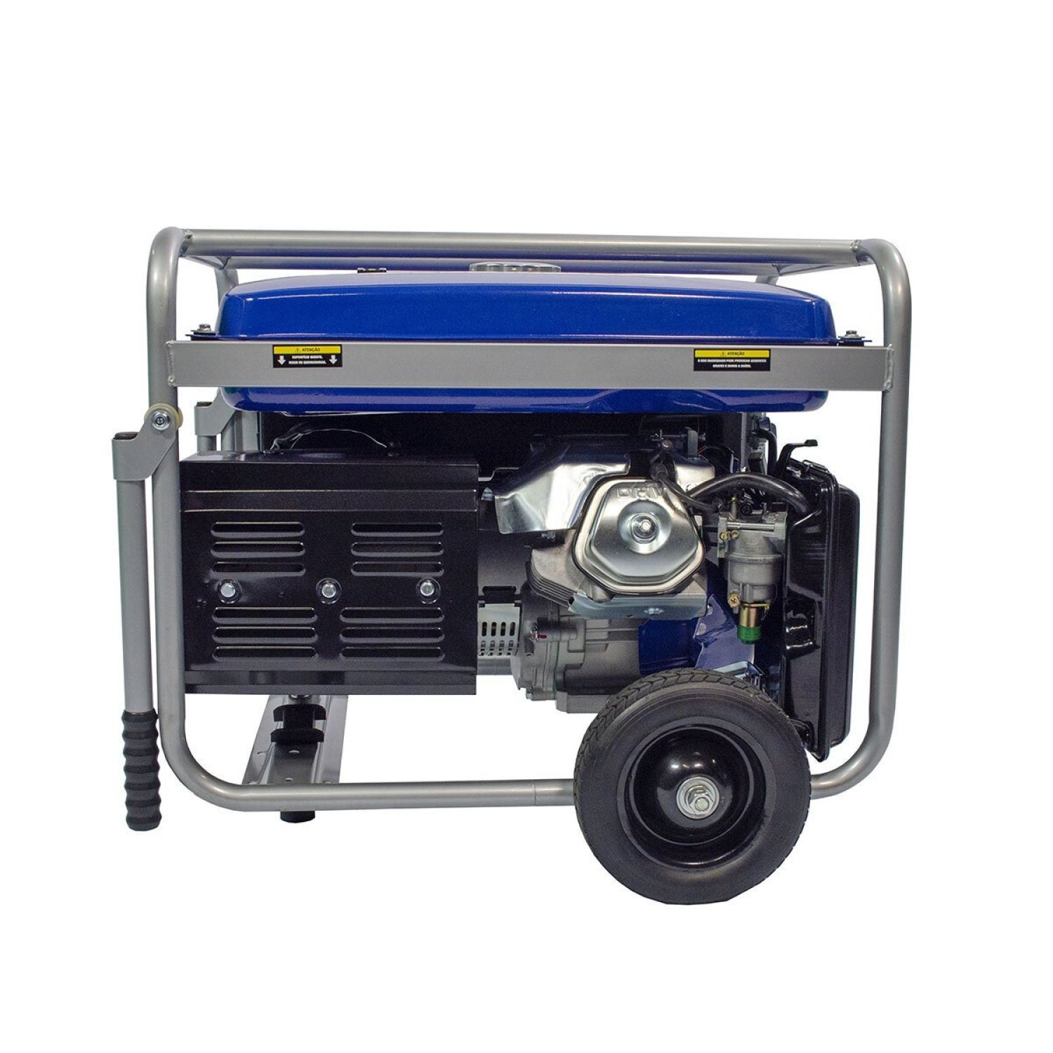 Gerador a Gasolina 6 Kva 6000w 115/230v 60hz Mono 4 Tempos Partida Manual Multiuso 389cc com Rodas R - 3