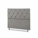 Ver imagem 4 de Cabeceira para Cama Casal Queen Estofada 1,58 ,Mts Zoe Vilajo: Suede Camurça