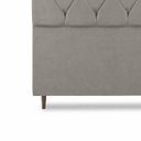Ver imagem 6 de Cabeceira para Cama Casal Queen Estofada 1,58 ,Mts Zoe Vilajo: Suede Camurça