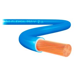 Metro Fio Cabo Flexível Azul 150,00 Mm Anti Chama Sil - 1