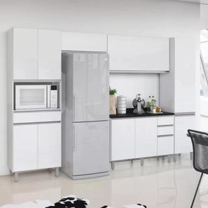 Cozinha Compacta 5 Peças 10 Portas 4 Gavetas Top Class