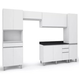Cozinha Compacta 5 Peças 10 Portas 4 Gavetas Top Class - 2