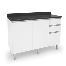 Cozinha Compacta 6 Peças 10 Portas 7 Gavetas Top Class - 7