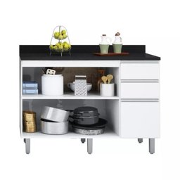 Cozinha Compacta 6 Peças 10 Portas 7 Gavetas Top Class - 8