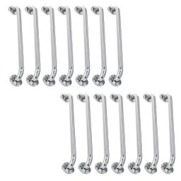 Alça de Apoio Barra Inox 40cm Kit 14 Unidades Idoso Cadeirante Deficiente Banheiro Box Segurança Ace - 1