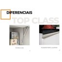 Ver imagem 4 de Cozinha Compacta Modulada 7 Peças 12 Portas 7 Gavetas Top Class Branco
