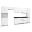 Ver imagem 2 de Cozinha Compacta 7 Peças 12 Portas 7 Gavetas Top Class