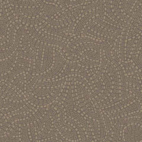 Papel de Parede Capri Geométrico Marrom 190512703