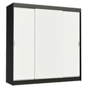 Ver imagem 3 de Guarda-roupa Casal Madesa Reno 3 Portas de Correr