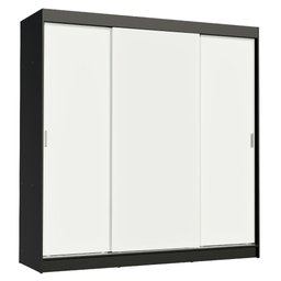 Guarda-roupa Casal Madesa Reno 3 Portas de Correr - 3