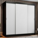 Ver imagem 2 de Guarda-roupa Casal Madesa Reno 3 Portas de Correr