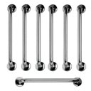 Ver imagem 1 de Barra de Apoio 60cm Aço Inox Kit 7 Unidades Banheiro Box Idoso Cadeirante Gestante Criança Segurança