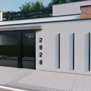 Ver imagem 4 de Números e Letras Residenciais / Comerciais Cromado 3D 19cm:9