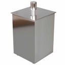 Ver imagem 4 de Porta Cotonete - Quadrado - Cromado