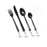 Jogo Talheres de Mesa Faqueiro 16 Peças Royal Norfolk:preto - 4