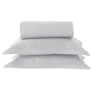 Colcha 300 Fios Driamon Kacyumara Branco Super King