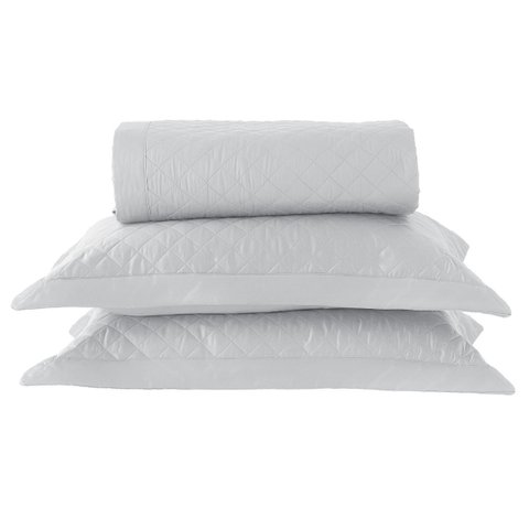 Colcha 300 Fios Driamon Kacyumara Branco Super King