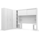 Ver imagem 2 de Conjunto para Quarto com Guarda Roupa Modular Gênova Plus