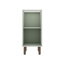 Ver imagem 4 de Balcão 1 Porta Americano 100% MDF sem Tampo Iluminata Verde/Mint