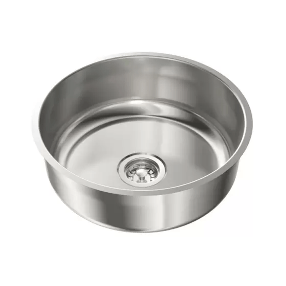 Cuba Inox Redonda 40 Brilho Ghelplus