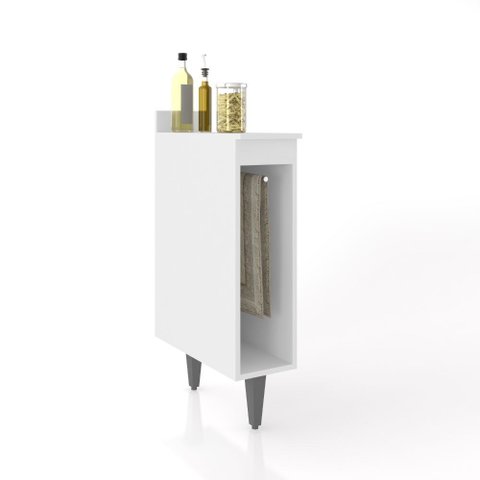 Balcão Porta Pano Elisa Branco Maderatto Móveis