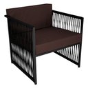 Ver imagem 4 de Conjunto para Área Externa de Corda Náutica - Poltrona Namoradeira Mesa de Centro Santiago