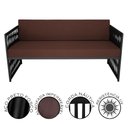 Ver imagem 3 de Conjunto para Área Externa de Corda Náutica - Poltrona Namoradeira Mesa de Centro Santiago