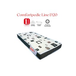Colchão Juvenil Comfortpedic Line Espuma D20  12x68x148cm - 5