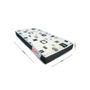 Ver imagem 2 de Colchão Juvenil Comfortpedic Line Espuma D20 12x68x148cm Orthoflex Bege/Marrom