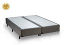 Ver imagem 2 de Cama Box Queen Colchão Mola Bonnel Belos Sonhos + Box Suede 60x158x198:Cinza