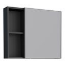 Ver imagem 3 de Espelheira para banheiro com Armário em Aço Ameixa