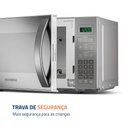 Ver imagem 6 de Micro-ondas, Mondial, Cinza/espelhado, 1200w, 220v - Mo-01-21-e