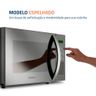 Micro-ondas, Mondial, Cinza/espelhado, 1200w, 220v - Mo-01-21-e - 4