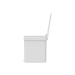 Lixeira com Pedal e Tampa Trium Esconde Sacola 6 Litros - ou - 2