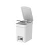 Lixeira com Pedal e Tampa Trium Esconde Sacola 6 Litros - ou - 3