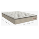Ver imagem 3 de Colchão King Size Molas Pocket Ensacadas Memory Hp 30x193x203cm Orthoflex Bege