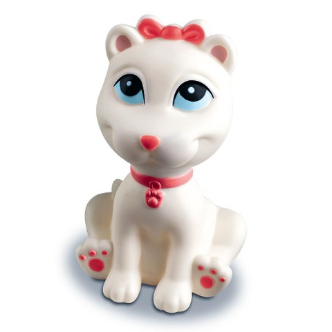 Brinquedo De Vinil Para Bebê A Partir de 3 Meses - Gato Gatinho